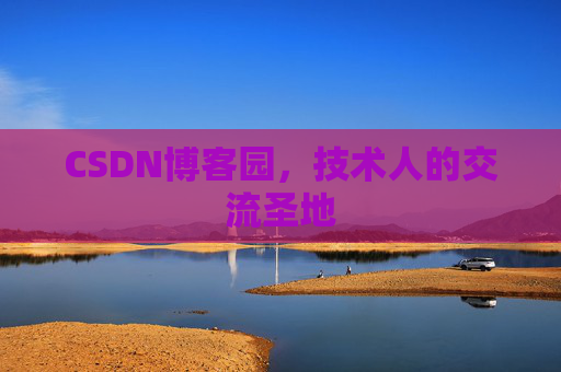 CSDN博客园，技术人的交流圣地